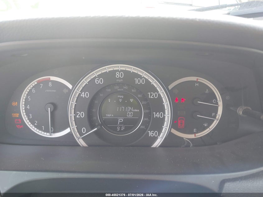 2015 HONDA ACCORD auction photo 7
