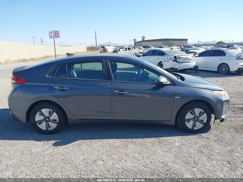 2018 Hyundai Ioniq Hybrid Blue VIN: KMHC65LC4JU066250 Lot: 45521413