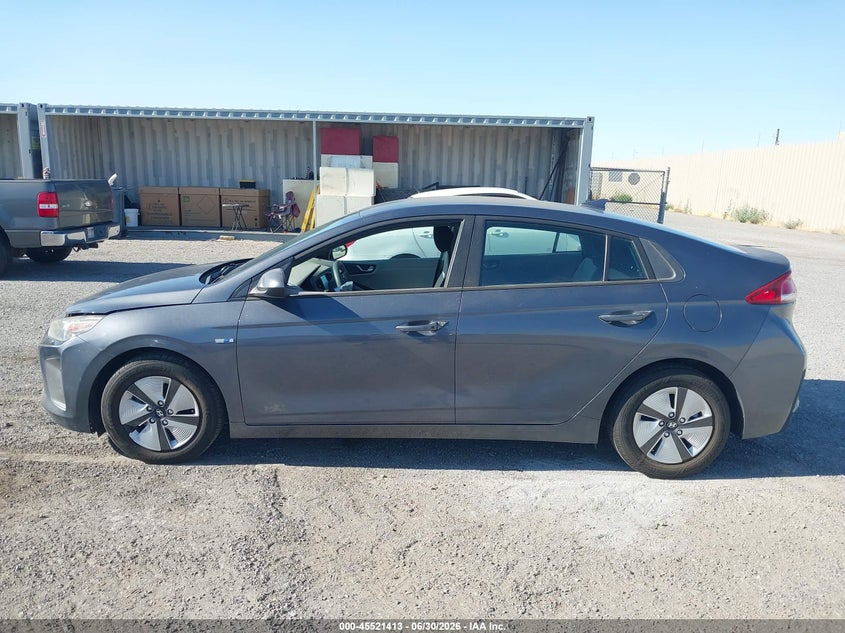 2018 Hyundai Ioniq Hybrid Blue VIN: KMHC65LC4JU066250 Lot: 45521413