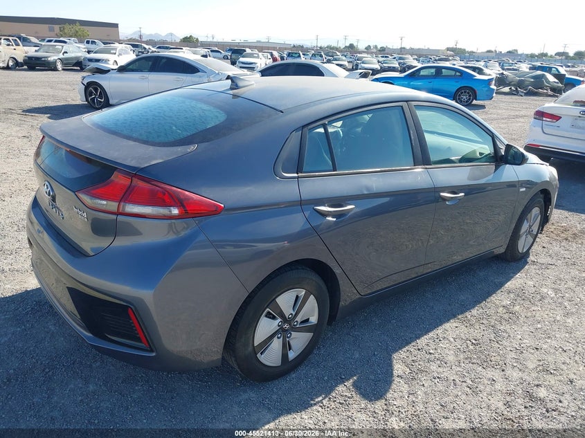 2018 HYUNDAI IONIQ HYBRID auction photo 4