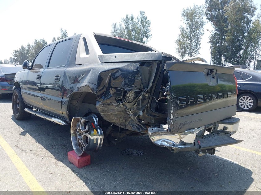 2004 Chevrolet Avalanche 1500 VIN: 3GNEC12T34G156181 Lot: 45521414