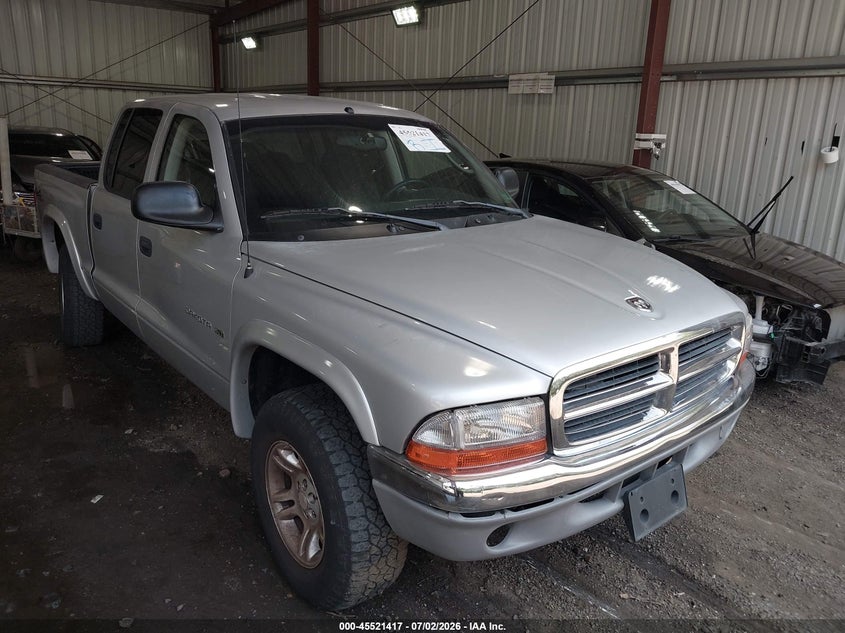 2002 Dodge Dakota Slt VIN: 1B7HG48N72S707478 Lot: 45521417