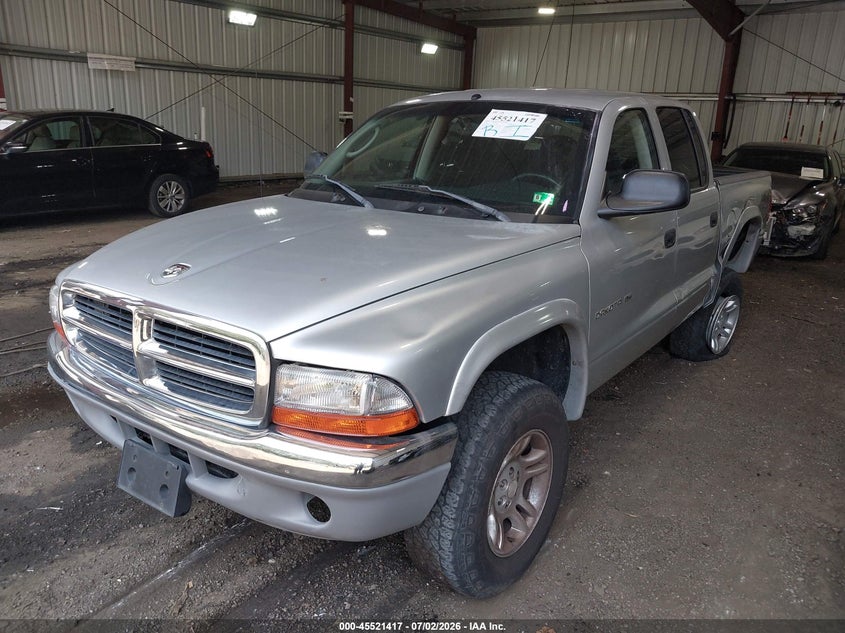 2002 Dodge Dakota Slt VIN: 1B7HG48N72S707478 Lot: 45521417