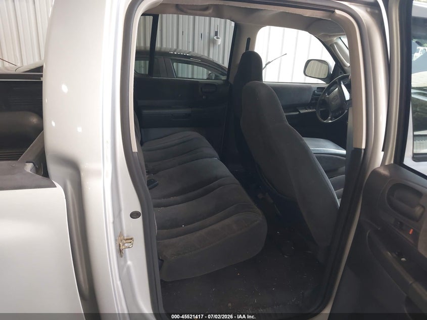 2002 Dodge Dakota Slt VIN: 1B7HG48N72S707478 Lot: 45521417
