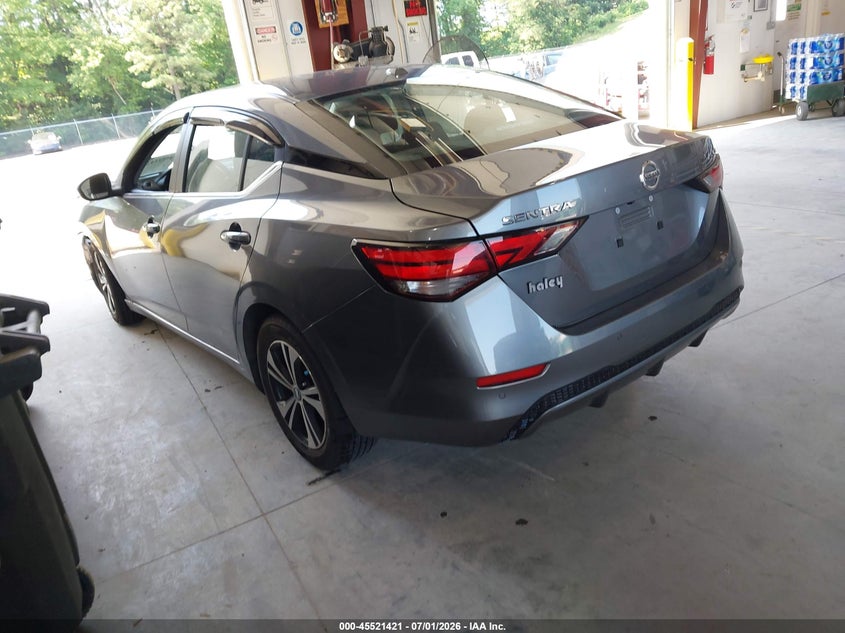 2023 NISSAN SENTRA SEDAN 2.0L I-4 DI, DOHC, VVT, 149HP
