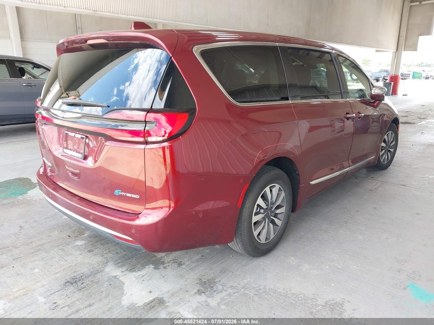 Vin: 2c4rc1s74nr193071, lot: 46019640, chrysler pacifica hybrid limited 20224