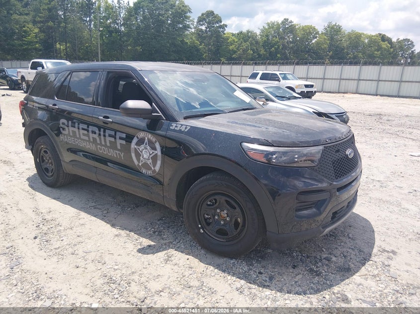 2025 FORD POLICE INTERCEPTOR UTILITY auction photo 1