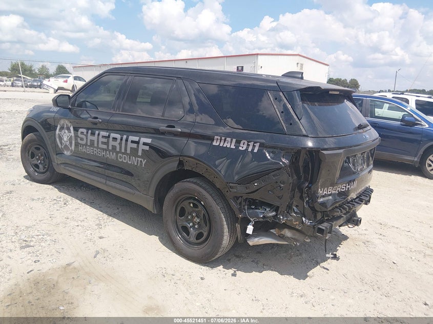 2025 FORD POLICE INTERCEPTOR UTILITY auction photo 3
