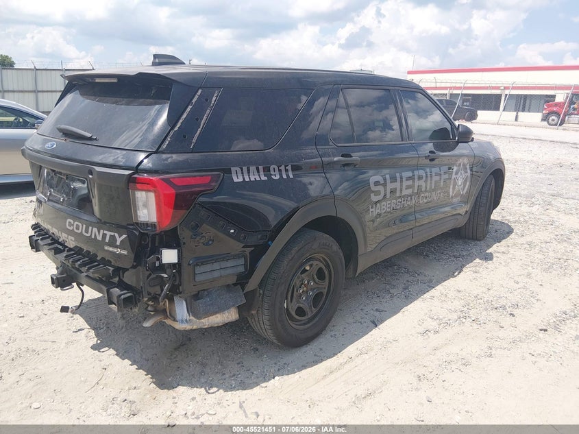 2025 FORD POLICE INTERCEPTOR UTILITY auction photo 4