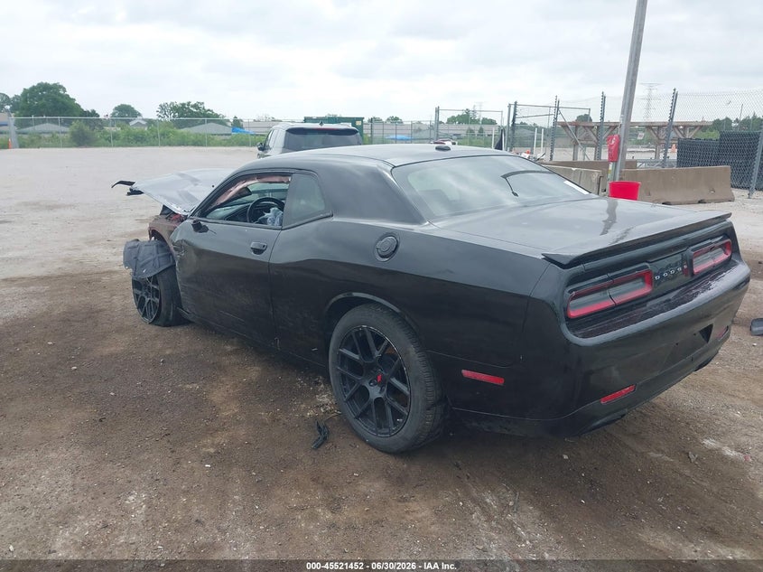 Vin: 2c3cdzag0fh928062, lot: 46019668, dodge challenger sxt 20153