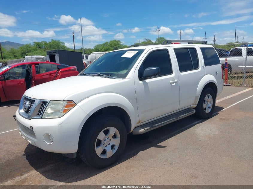 2012 NISSAN PATHFINDER auction photo 2