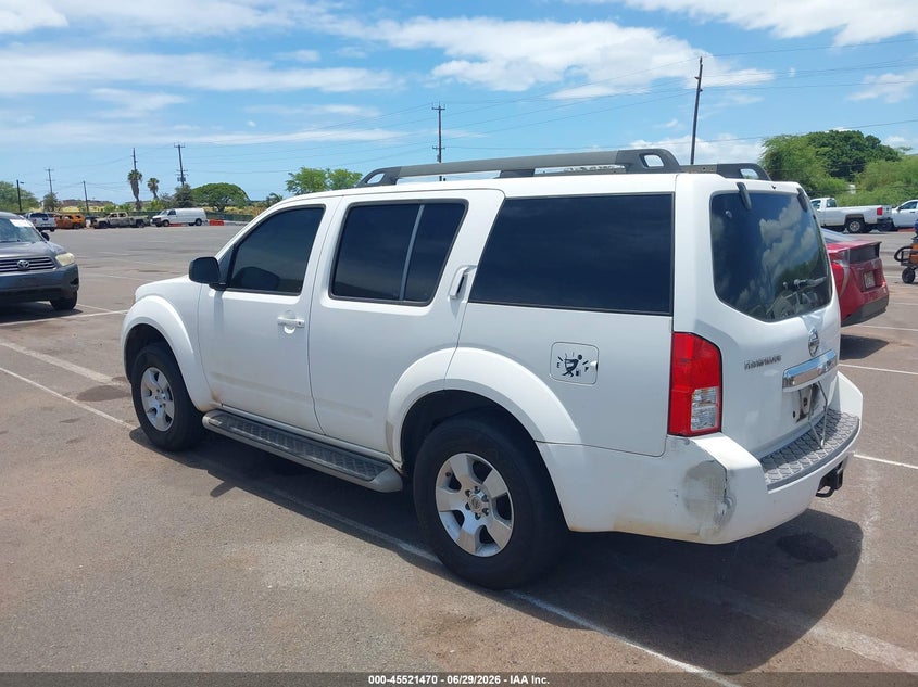 2012 NISSAN PATHFINDER auction photo 3