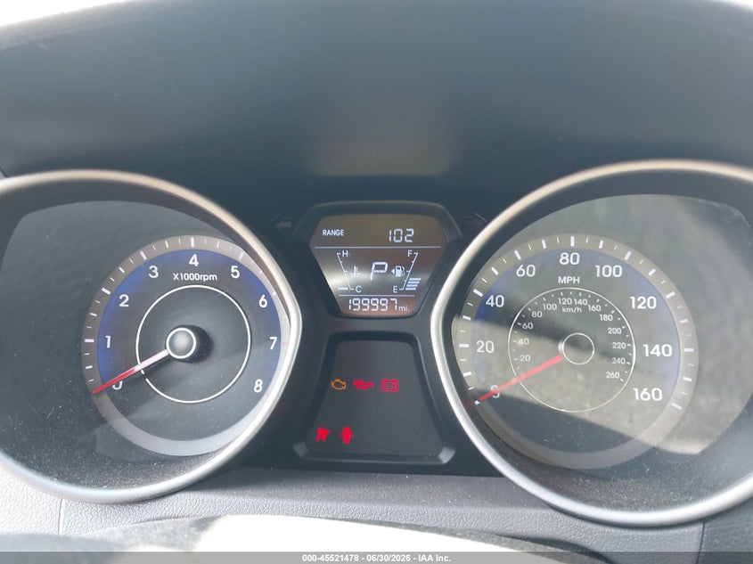 2014 Hyundai Elantra Se VIN: KMHDH4AE6EU165462 Lot: 45521478