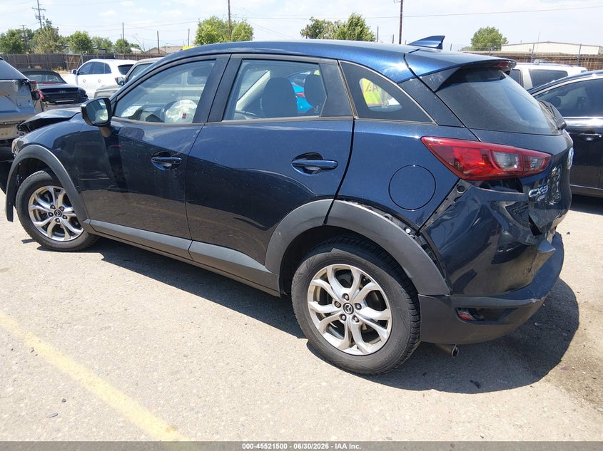 Vin: jm1dkfb72k0413467, lot: 46019716, mazda cx-3 sport 20193