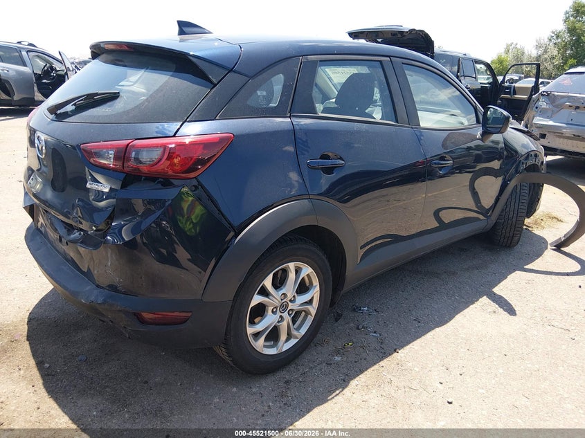 Vin: jm1dkfb72k0413467, lot: 46019716, mazda cx-3 sport 20194