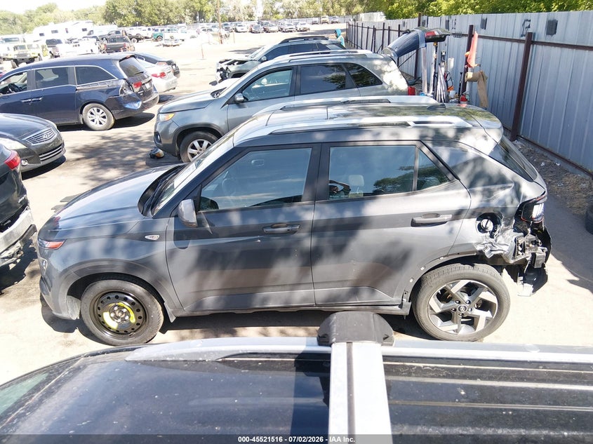 2024 Hyundai Venue Sel VIN: KMHRC8A3XRU304220 Lot: 45521516
