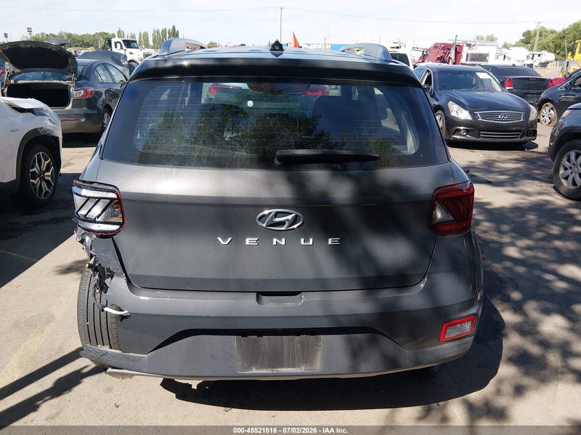 2024 Hyundai Venue Sel VIN: KMHRC8A3XRU304220 Lot: 45521516