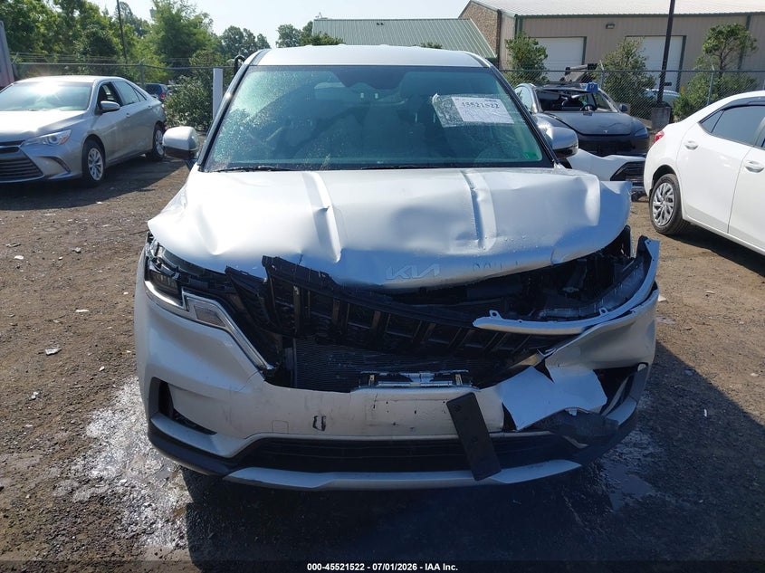 2023 Kia Carnival Mpv Lx Seat Package VIN: KNDNB4H3XP6250262 Lot: 45521522