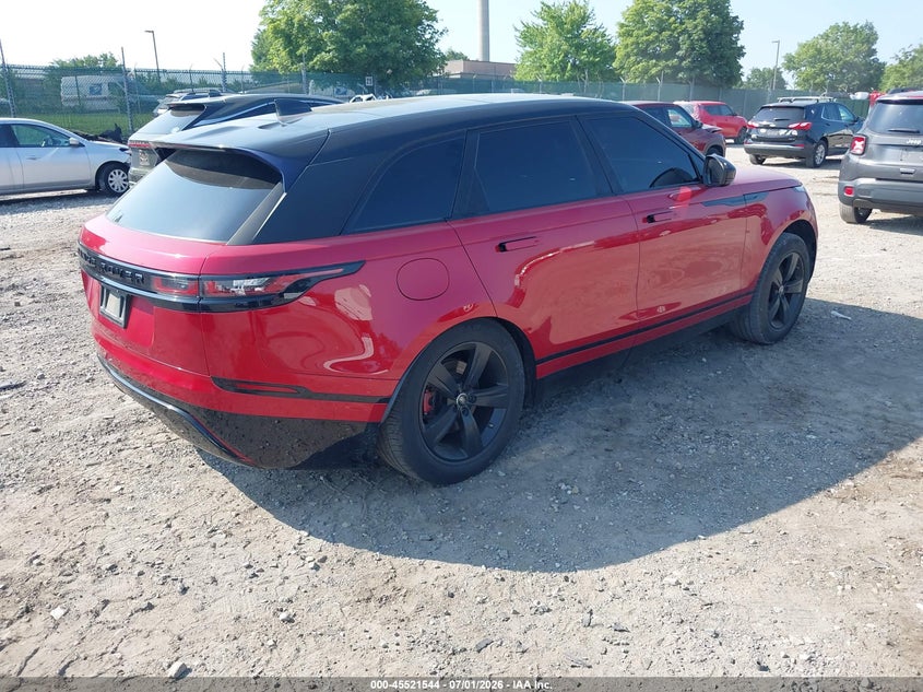 Vin: salyb2rvxja705223, lot: 46019760, land rover range rover velar p380 s 20184