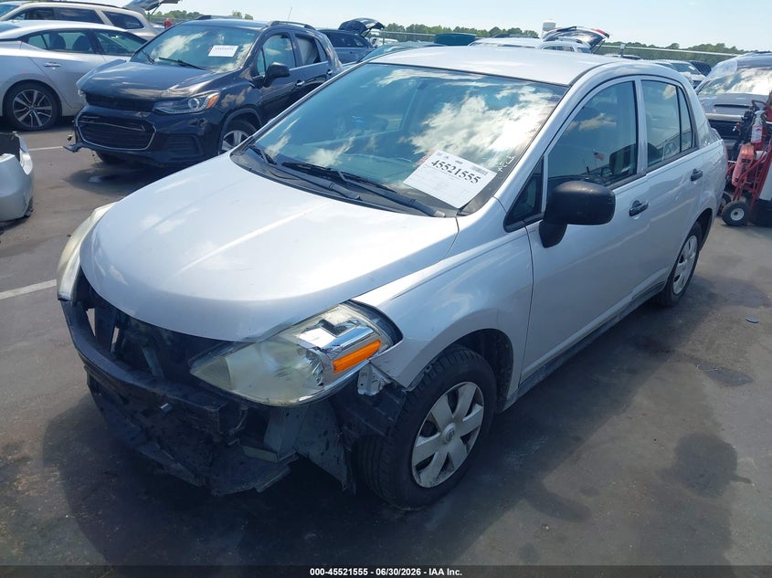 2009 Nissan Versa, Front End, IAAI, VIN 3N1CC11E29L484213 — photo 2