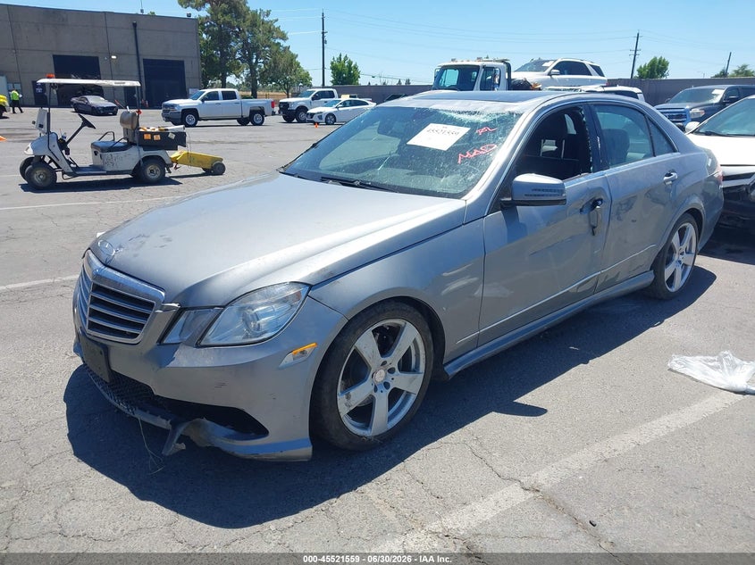 2011 Mercedes-Benz E 350, Left Side, IAAI, VIN WDDHF5GB1BA475939 — photo 2