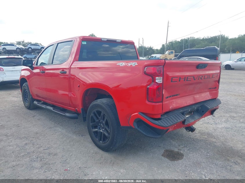 2022 CHEVROLET SILVERADO 1500 auction photo 3