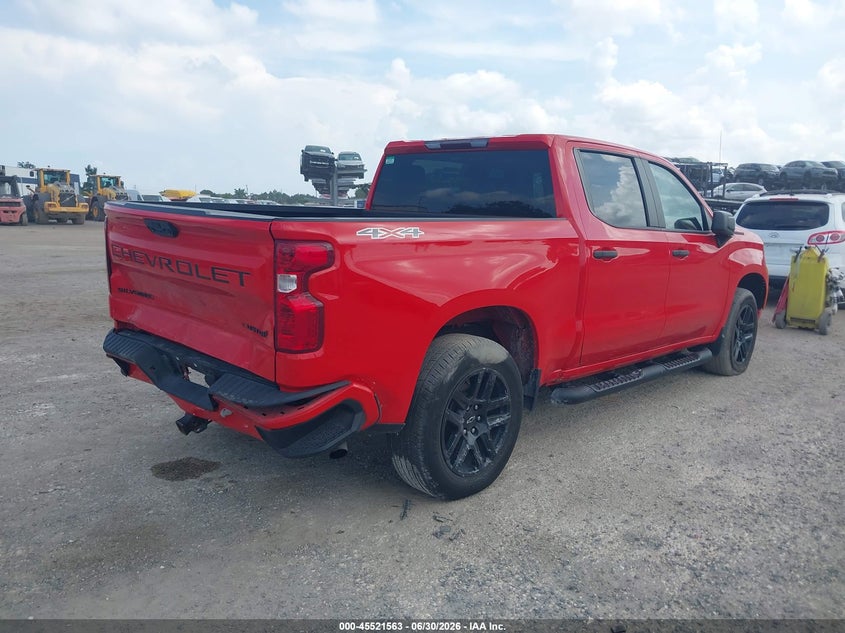 2022 CHEVROLET SILVERADO 1500 auction photo 4