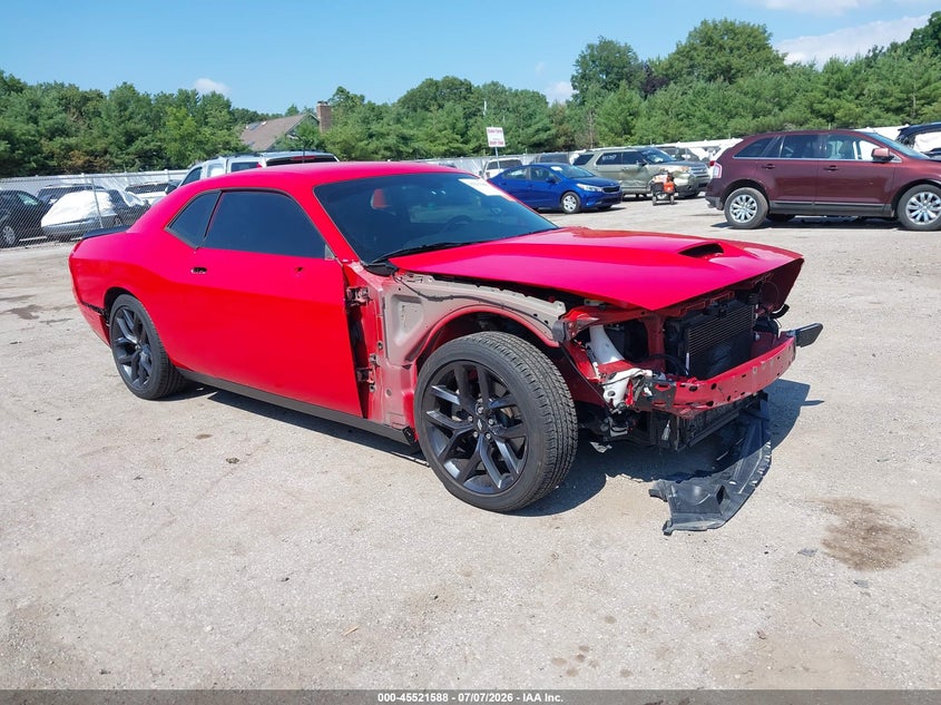 Vin: 2c3cdzjg4mh674224, lot: 46019804, dodge challenger gt 20211