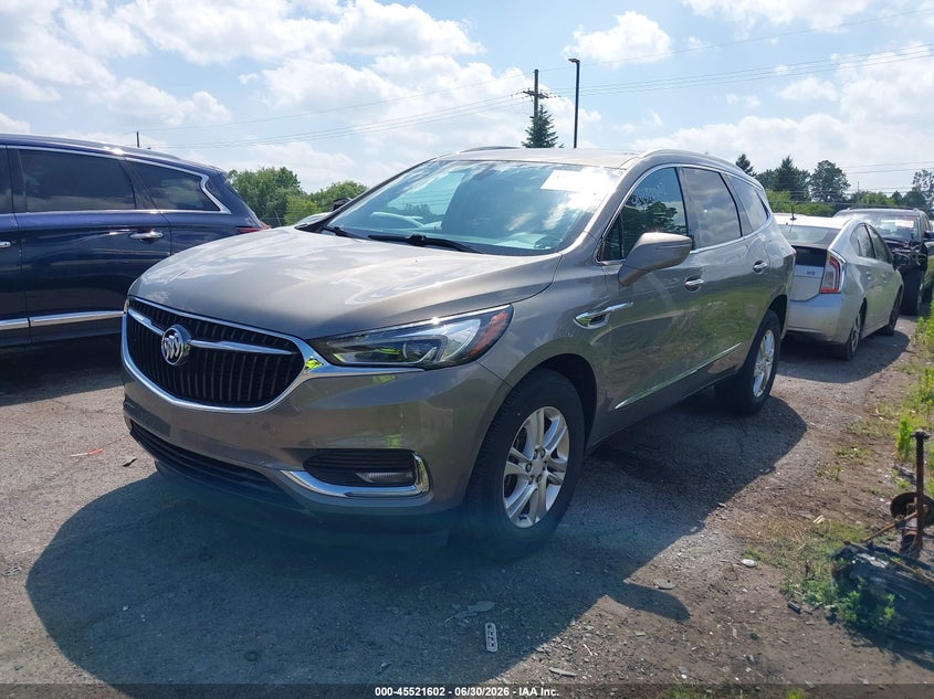 2019 Buick Enclave, Rear, IAAI, VIN 5GAEVAKW6KJ159750 — photo 2