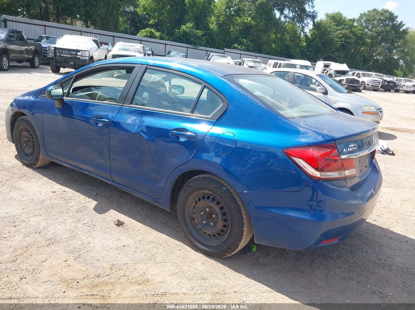 2014 HONDA CIVIC auction photo 3