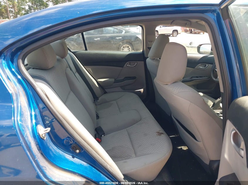 2014 HONDA CIVIC auction photo 8