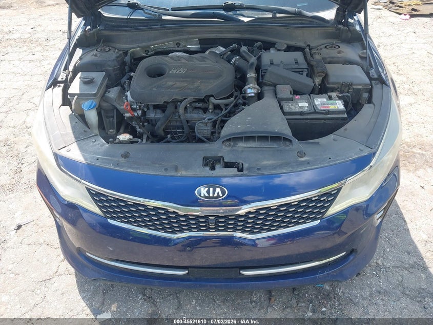 2017 Kia Optima Sxl Turbo VIN: 5XXGV4L26HG142299 Lot: 45521610