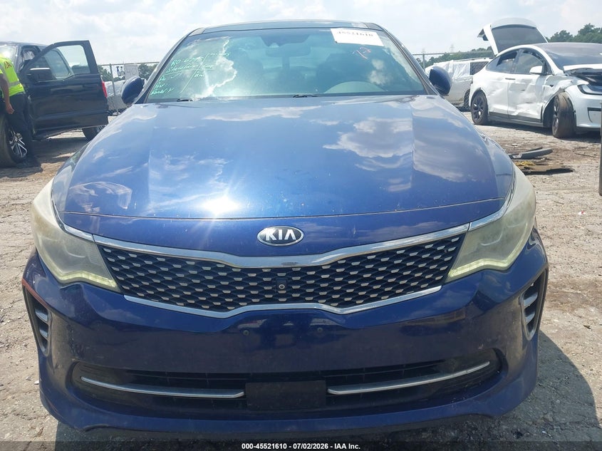 2017 Kia Optima Sxl Turbo VIN: 5XXGV4L26HG142299 Lot: 45521610
