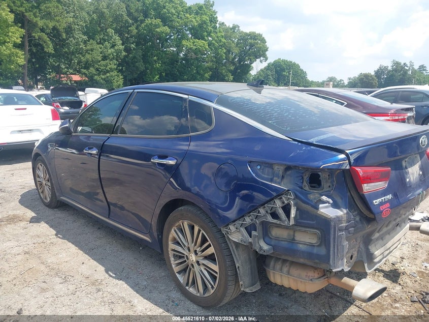 2017 Kia Optima Sxl Turbo VIN: 5XXGV4L26HG142299 Lot: 45521610