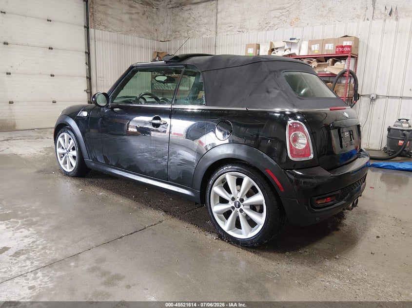 Vin: wmwzp3c53ct249999, lot: 46019830, mini cooper s 20123
