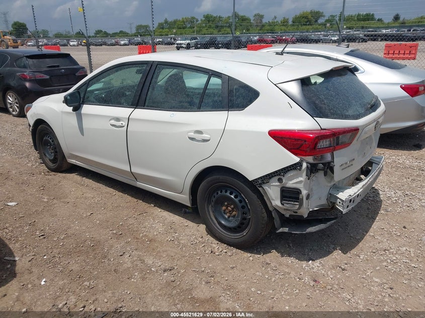 Vin: 4s3gtab60l3715831, lot: 46019845, subaru impreza 5-door 20203