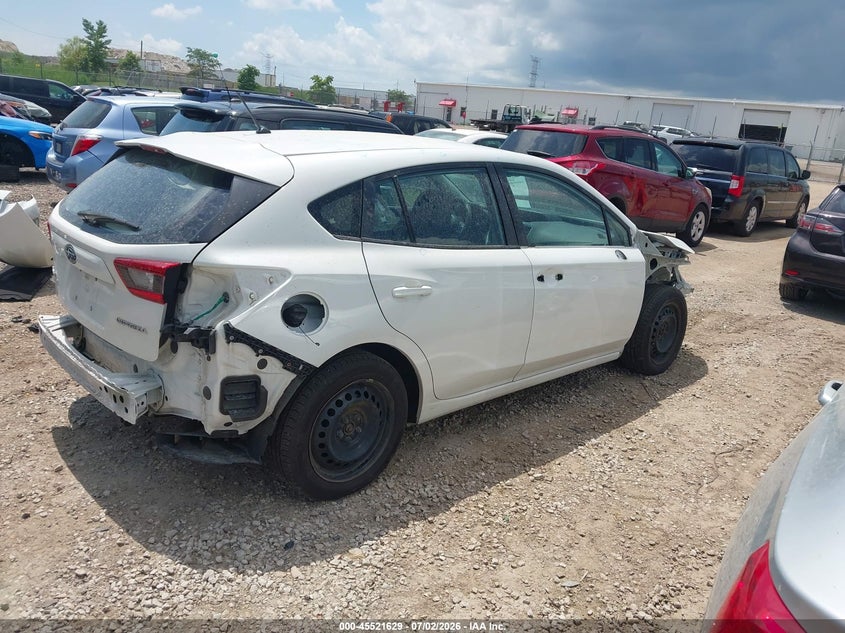 Vin: 4s3gtab60l3715831, lot: 46019845, subaru impreza 5-door 20204