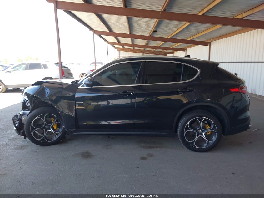 2019 Alfa Romeo Stelvio Ti Lusso Awd VIN: ZASPAKBN0K7C49321 Lot: 45521634