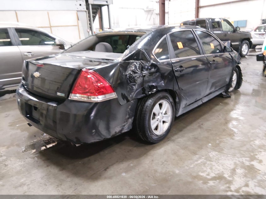 Vin: 2g1wf5e31c1312046, lot: 46019854, chevrolet impala ls 20124