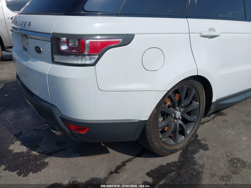 2014 Land Rover Range Rover Sport 3.0L V6 Supercharged Hse VIN: SALWR2WF2EA354927 Lot: 45521678
