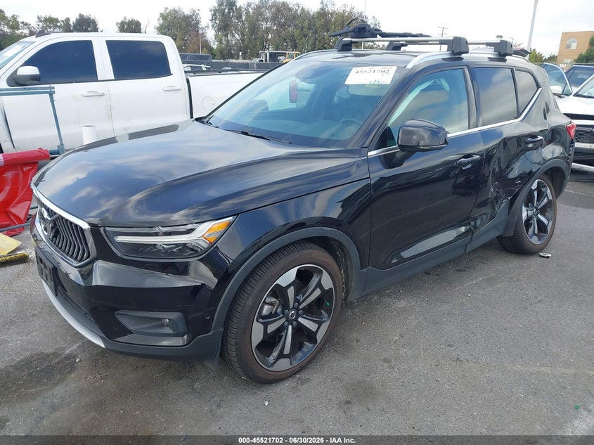 Vin: yv4162ul9k2064884, lot: 46019918, volvo xc40 t5 inscription 20192