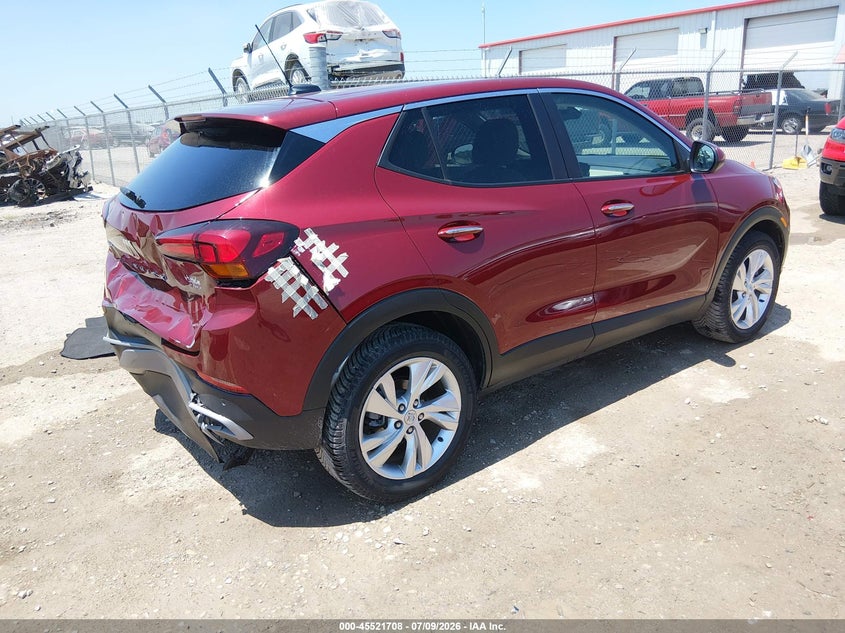 Vin: kl4ambsl9sb004223, lot: 46019924, buick encore gx preferred fwd 20254