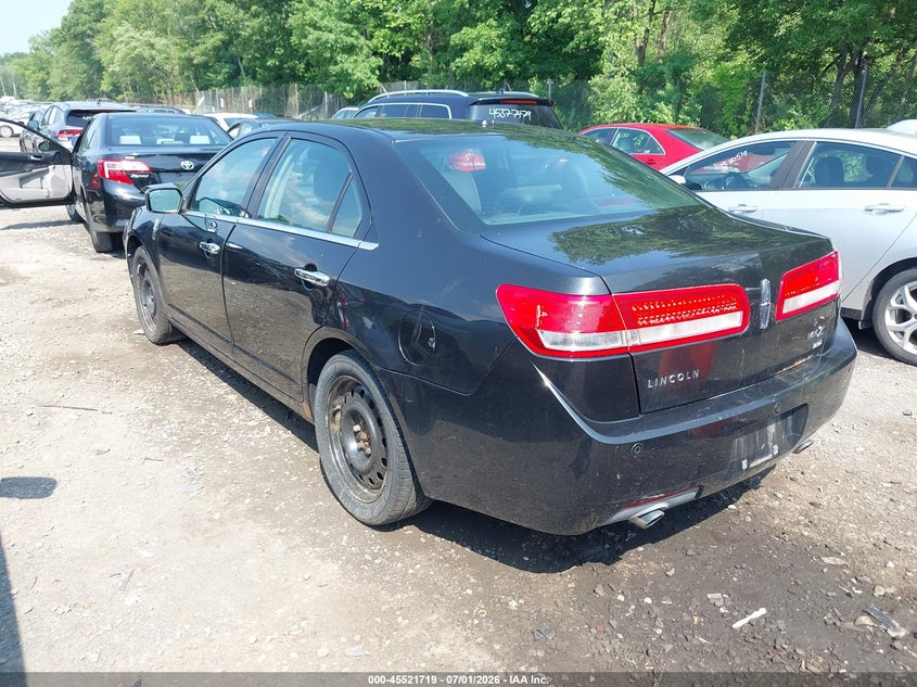 2011 LINCOLN MKZ auction photo 3
