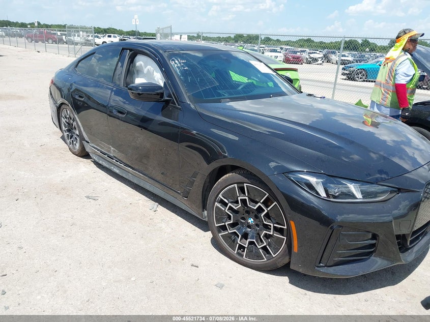 2025 BMW I4 Gran Coupe Edrive40 VIN: WBY23HD03SFU09472 Lot: 45521734