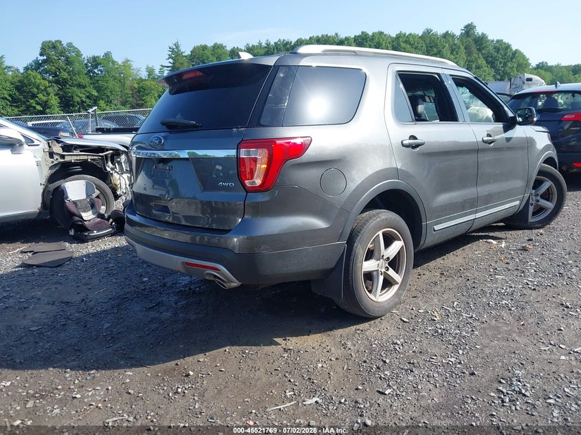 Vin: 1fm5k8d85gga42966, lot: 46019985, ford explorer xlt 20164