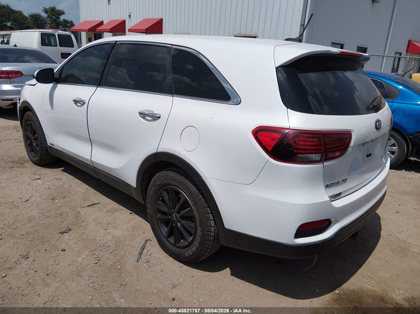 Vin: 5xypgda57kg564527, lot: 46020003, kia sorento 3.3l lx 20193