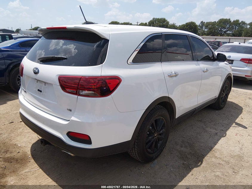 Vin: 5xypgda57kg564527, lot: 46020003, kia sorento 3.3l lx 20194