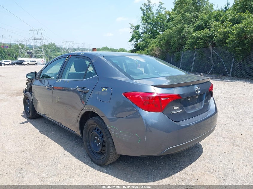 2017 TOYOTA COROLLA SEDAN 1.8L I-4 DOHC, VVT, 132HP