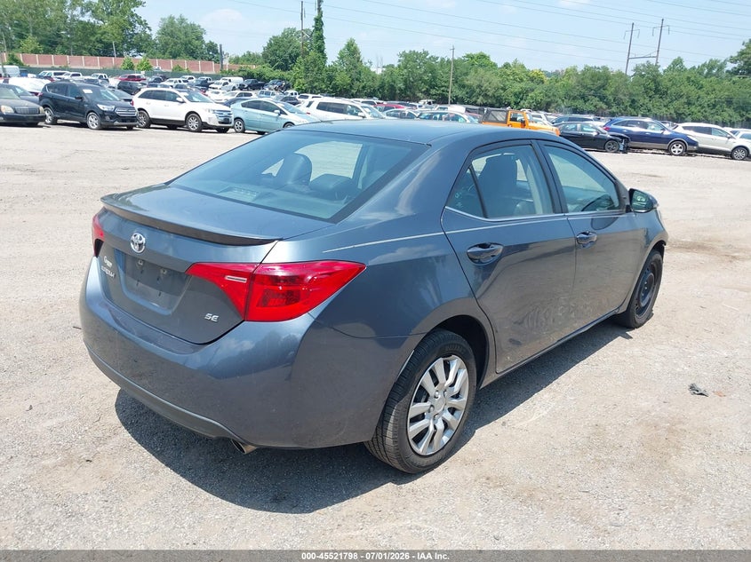 2017 TOYOTA COROLLA SEDAN 1.8L I-4 DOHC, VVT, 132HP