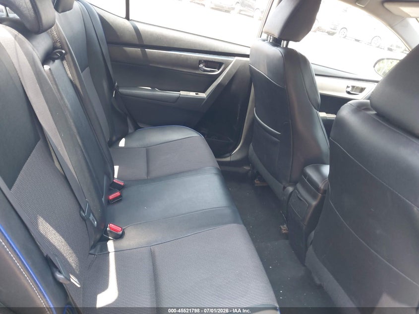 2017 TOYOTA COROLLA SEDAN 1.8L I-4 DOHC, VVT, 132HP